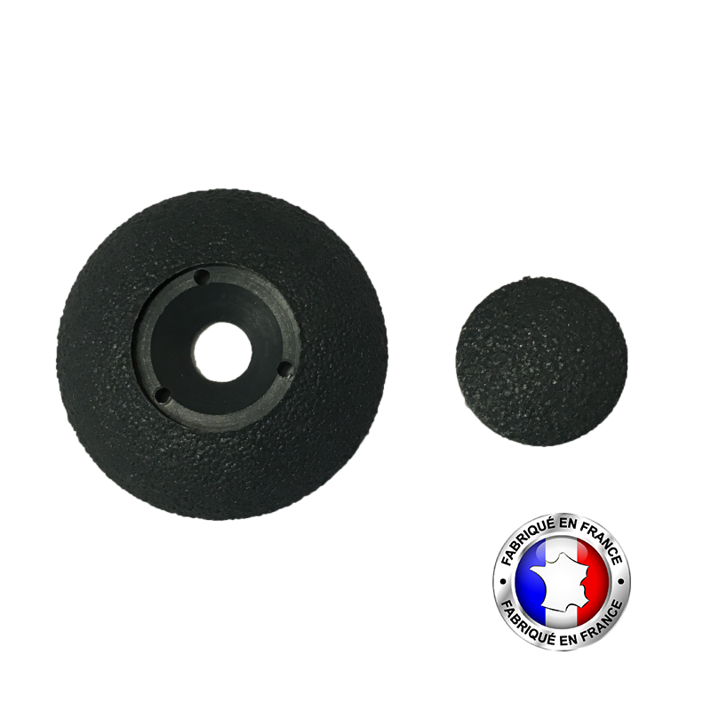 Lot de 100 plots podotactiles DOTIA à visser - Fabrication française.  Idéal pour l\'accessibilité des personnes malvoyantes.