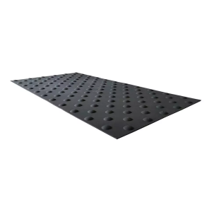 Dalles podotactiles Noire - 825 x 412mm - À adhésiver en Extérieur