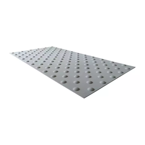 Dalles podotactiles Grise - 825 x 412mm - À adhésiver en Intérieur