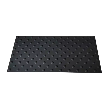 Dalles podotactiles Noire - 825 x 412mm - À adhésiver en Extérieur