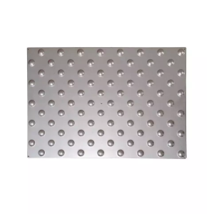 Dalle podotactile à visser Inox – 600×412 mm