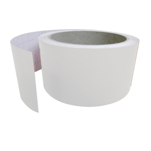 Rouleau de vitrophanie contrastée blanc de 10 mètres, idéal pour vos projets de marquage et de décoration sur vitres.