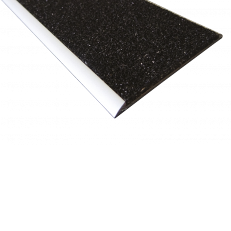 Nez de marche plat en aluminium antidérapant