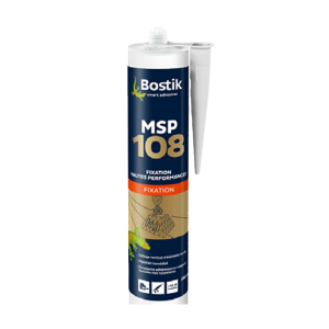 Colle Bostik MSP 108 : une fixation haute performance pour vos projets.