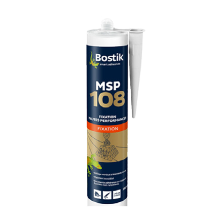 Colle Bostik MSP 108 : une fixation haute performance pour vos projets.