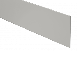 Contremarche en aluminium de 10 cm x 3 m - Naturel